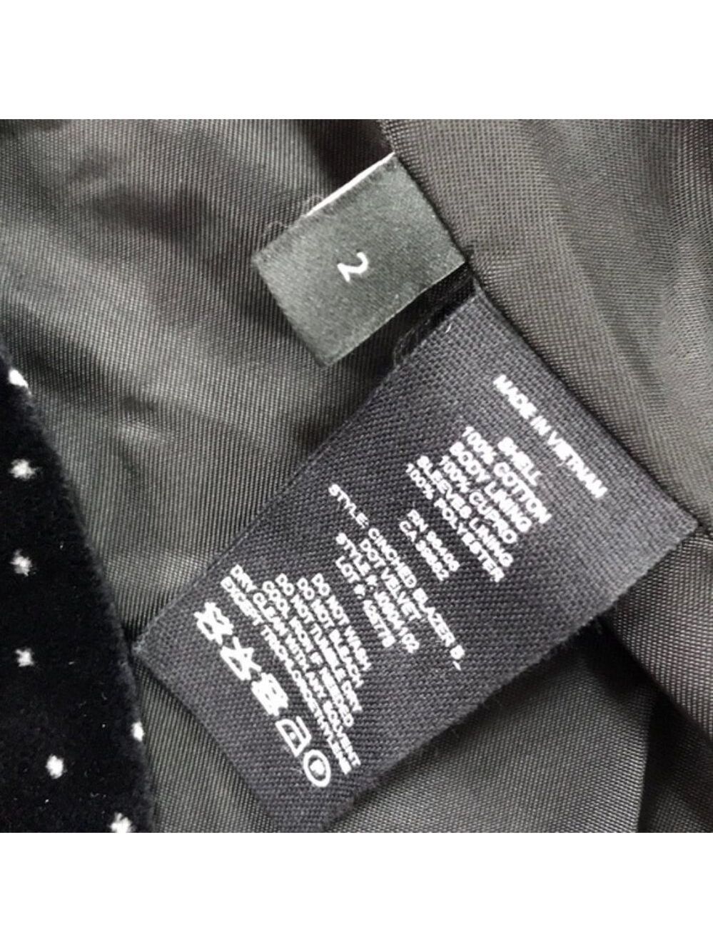 Theory Dotted Cinched Cotton Velveteen Blazer - Picture 7 of 10